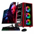 Computadora Gamer Xtreme PC Gaming CM-50092, AMD Ryzen 5 5600X, AMD Radeon RX 6500 XT, 16GB, 2TB + 240GB SSD, Wi-Fi, Windows 10 Prueba + Teclado/Mouse/Monitor de 23.8"  1