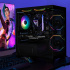 Computadora Gamer Xtreme PC Gaming Tank Perform Black, AMD Ryzen 7 5700, NVIDIA GeForce RTX 4060, 32GB, 1TB SSD, Wi-Fi, Windows 10 Prueba ― No tiene la tapa de cristal frontal y presenta un golpe en esa zona.  6