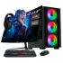 Computadora Xtreme PC Gaming Radeon Vega, AMD Ryzen 7 5700G, 16GB, 500GB SSD, Wi-Fi, Windows 11 Prueba + Teclado/Mouse/Monitor de 23.8"