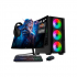 Computadora Xtreme PC Gaming Radeon Vega, AMD Ryzen 7 5700G, 16GB, 500GB SSD, Wi-Fi, Windows 11 Prueba + Teclado/Mouse/Monitor de 23.8"