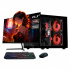 Computadora Xtreme PC Gaming CM-05588, AMD Ryzen 7 5700G, 16GB, 500GB SSD, Wi-Fi, Windows 11 Prueba + Teclado/Mouse/Monitor de 24.5"
