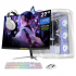 Computadora Gamer Xtreme PC Gaming XTMSII732GB55060MMPW, Intel Core i7-14700F, NVIDIA GeForce RTX 5060, 32GB, 1TB SSD, Wi-Fi, Windows 11 Prueba + Teclado/Mouse/Monitor de 27"