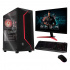 Computadora Gamer Xtreme PC Gaming CM-50232, AMD Ryzen 5 5500, NVIDIA GeForce RTX 4060, 16GB, 1TB SSD, Wi-Fi, Windows 10 Prueba + Teclado/Mouse/Monitor de 23.8"   2