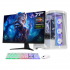 Computadora Gamer Xtreme PC Gaming CM-50509, AMD Ryzen 7 9800X3D, NVIDIA GeForce RTX 5060 Ti, 16GB, 1TB SSD, Wi-Fi, Windows 11 Prueba + Teclado/Mouse/Monitor de 27"