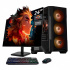 Computadora Xtreme PC Gaming CM-50198, AMD Ryzen 7 5700G, 16GB, 1TB SSD, Wi-Fi, Windows 10 Prueba + Teclado/Mouse/Monitor de 24"