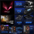 Computadora Xtreme PC Gaming CM-50198, AMD Ryzen 7 5700G, 16GB, 1TB SSD, Wi-Fi, Windows 10 Prueba + Teclado/Mouse/Monitor de 24" - Imagen adicional 4
