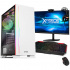 Computadora Gamer Xtreme PC Gaming CM-91028, Intel Core i3-9100 3.60GHz, 8GB, 1TB, Wi-Fi, Windows 10 Prueba ― Incluye Monitor de 23.8", Audífonos, Webcam, Teclado y Mouse  1