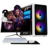Computadora Xtreme PC Gaming XTPCI532GBHD730MDW, Intel Core i5-12400, 32GB, 1TB SSD, Wi-Fi, Windows 11 Prueba + Teclado/Mouse/Monitor de 27"