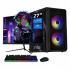 Computadora Xtreme PC Gaming CM-05441, Intel Core i7-12700, 16GB, 500GB SSD, Wi-Fi, Windows 11 Prueba + Teclado/Mouse/Monitor de 27"