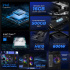 Computadora Xtreme PC Gaming CM-05441, Intel Core i7-12700, 16GB, 500GB SSD, Wi-Fi, Windows 11 Prueba + Teclado/Mouse/Monitor de 27" - Imagen adicional 4