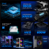 Computadora Xtreme PC Gaming CM-05442, Intel Core i7-12700, 16GB, 500GB SSD, Wi-Fi, Windows 11 Prueba + Teclado/Mouse/Monitor de 27" - Imagen adicional 4