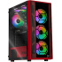 Computadora Gamer Xtreme PC Gaming Kronos Red, Intel Core i9-12900F, NVIDIA GeForce RTX 5060 Ti, 32GB, 1TB SSD, Wi-Fi, Windows 11 Prueba ― No cuenta con la tapa de cristal; además, presenta algunos golpes en el gabinete.  1