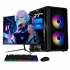 Computadora Xtreme PC Gaming CM-05418, Intel Core i9-12900, 16GB, 1TB SSD, Wi-Fi, Windows 11 Prueba + Teclado/Mouse/Monitor de 27"
