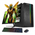 Computadora Xtreme PC Gaming Ultron Black, AMD Ryzen 3 3200G, 16GB, 500GB SSD, Wi-Fi, Windows 10 Prueba + Teclado/Mouse/Monitor de 23.8" ― Presenta un golpe en la parte trasera del gabinete.  1