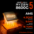 Computadora Xtreme PC Gaming CM-05770, AMD Ryzen 5 8600G, 16GB, 500GB SSD, Wi-Fi, Windows 11 Prueba + Teclado/Mouse/Monitor de 27" - Imagen adicional 4