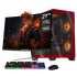 Computadora Gamer Xtreme PC Gaming CM-05954, AMD Ryzen 5 5500, AMD Radeon RX 9050, 16GB, 500GB SSD, Wi-Fi, Windows 11 Prueba + Teclado/Mouse/Monitor de 27"
