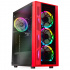 Computadora Gamer Xtreme PC Gaming CM-91042, AMD Ryzen 5 4600G 3.70GHz, 16GB, 3TB + 240GB SSD, Adaptador Wi-Fi, Windows 10 Prueba, Rojo  1