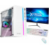 Computadora Xtreme PC Gaming CM-99938, AMD Ryzen 5 4600G 3.70GHz, 16GB, 500GB SSD, Adaptador Wi-Fi, Windows 10 Prueba, Blanco ― Incluye Monitor 23.8", Teclado y Mouse  1