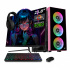 Computadora Gamer Xtreme PC Gaming CM-05494, AMD Ryzen 5 5500, NVIDIA GeForce RTX 5060, 16GB, 500GB SSD, Wi-Fi, Windows 11 Prueba + Teclado/Mouse/Monitor de 23.8"