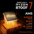 Workstation AI Xtreme PC Performance Evangelion 02, NVIDIA GeForce RTX 5060 Ti, AMD Ryzen 7 8700F, NPU 16 TOPS, 16GB, 1TB SSD, WiFi - Imagen adicional 4