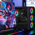 Computadora Xtreme PC Gaming Dragonfly Black, AMD Ryzen 7 5700G, 16GB, 500GB SSD, Wi-Fi, Windows 10 Prueba + Teclado/Mouse/Monitor de 27" - Imagen adicional 3