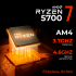 Computadora Gamer Xtreme PC Gaming CM-80052, AMD Ryzen 7 5700, NVIDIA GeForce RTX 5060, 16GB, 1TB SSD, Wi-Fi, Windows 11 Prueba - Imagen adicional 5