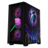 Computadora Gamer Xtreme PC Gaming Minecraft Enderman, AMD Ryzen 7 5700, NVIDIA GeForce RTX 4060, 32GB, 1TB SSD, Wi-Fi, Windows 10 Prueba ― La tapa frontal y sus postes están rotos; además, un golpe cerca de una pata trasera.  2