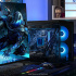 Computadora Gamer Xtreme PC Gaming CM-80130, AMD Ryzen 7 5700X, NVIDIA GeForce RTX 5060, 32GB, 1TB SSD, Wi-Fi, Windows 11 Prueba + Teclado/Mouse/Monitor de 32" - Imagen adicional 3