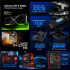 PC Gamer Completa Xtreme PC Gaming NVIDIA GeForce RTX 5060 AMD Ryzen 7 5700 32GB SSD 1TB Monitor Curvo 27 180Hz Sistema Liquido WIFI Crystal Hive Red - Imagen adicional 4