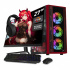 Computadora Gamer Xtreme PC Gaming CM-80116, AMD Ryzen 7 5700, AMD Radeon RX 9060, 32GB, 1TB SSD, Wi-Fi, Windows 10 Prueba + Teclado/Mouse/Monitor de 27"