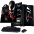 Computadora Gamer Xtreme PC Gaming Venom Comic, AMD Ryzen 7 5700, AMD Radeon RX 7600, 32GB, 1TB SSD, Wi-Fi, Windows 10 Prueba + Teclado/Mouse/Monitor de 27"  1
