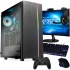 Computadora Gamer Xtreme PC Gaming CM-78046, Intel Core i3-9100F 3.60GHz, 8GB, 240GB SSD, NVIDIA GeForce GT 1030, FreeDOS — incluye Monitor de 24", Auriculares, Gamepad, Webcam, Teclado y Mouse  1