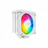 Disipador CPU Xyz Thermax 4 Pulsar, 120mm, hasta 1800RPM, Blanco