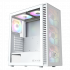 Gabinete Xyz XYZ AIRONE 100, Midi-Tower, ATX/Micro-ATX/Mini-ITX, USB 2.0/3.0, sin Fuente, 6 Ventiladores Instalados, Blanco