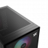 Gabinete Xyz ATOM, Micro-Tower, Micro-ATX/Mini-ITX, USB 2.0/3.0, sin Fuente, 3 Ventiladores Instalados, Negro - Imagen adicional 7