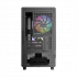 Gabinete Xyz ATOM, Micro-Tower, Micro-ATX/Mini-ITX, USB 2.0/3.0, sin Fuente, 3 Ventiladores Instalados, Negro - Imagen adicional 2