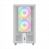 Gabinete Xyz X-CS-ATOM-W, Micro-Tower, Micro-ATX/Mini-ITX, USB 2.0/3.0, sin Fuente, 3 Ventiladores Instalados, Blanco - Imagen adicional 1