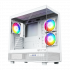 Gabinete Xyz AURORAX 50, Midi-Tower, ATX/EATX/Micro-ATX/Mini-ITX, USB 3.0, sin Fuente, 3 Ventiladores Instalados, Blanco - Imagen adicional 2