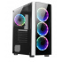 Gabinete Xzeal XZ110 con Ventana RGB, Tower, ATX/Micro-ATX/Mini-ATX, USB 3.0/2.0, sin Fuente, 3 Ventiladores RGB Instalados, Blanco  1