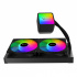 Xzeal XZ400 Enfriamiento Líquido para CPU, 2x 120mm, hasta 2000RPM, Negro   3