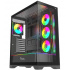 Gabinete Xzeal XZ160, Full Tower, ATX/EATX/Micro-ATX/Mini-ITX, USB 2.0/3.0, sin Fuente, 4 Ventiladores Instalados, Negro