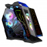 Gabinete XZEAL IR02 con Ventana, Midi-Tower, Micro ATX/Mini ITX, USB 3.0/2.0, sin Fuente, 4 Ventiladores Instalados RGB, Negro  1