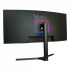Monitor Gamer Curvo XZEAL XZ-6010, LED 34", Quad HD, FreeSync, 100Hz, HDMI, Negro  5