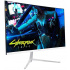 Monitor Gamer Curvo Xzeal XZMX015W LCD 23.8", Full HD, G-Sync/FreeSync, 165Hz, HDMI, Blanco  4