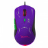 Mouse Gamer XZEAL Óptico XZ-401, Alámbrico, USB-A, 7200DPI, Morado  2