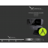 XZEAL Webcam XZ200, 1920 x 1080 Pixeles, Negro  4