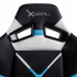 Xzeal Silla Gamer XZ40IS, hasta 150Kg, Negro/Blanco  4