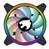Ventilador Yaguaret Huracan ARGB, 1000RPM, Multicolor - 2 Piezas, incluye Control