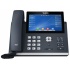Yealink Teléfono IP con Pantalla 7" SIP-T48U, 16 Lineas, Altavoz, Gris  1