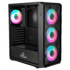Gabinete Yeyian YCM-APEDG-G1, Midi-Tower, ATX/Micro-ATX/Mini-ITX, USB 2.0/3.0, sin Fuente, 4 Ventiladores Instalados, Negro  1